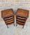 French Louis XV Tulipwood Veneer Bedside Tables or Nightstands, Set of 2 For Sale - Image 16 of 18