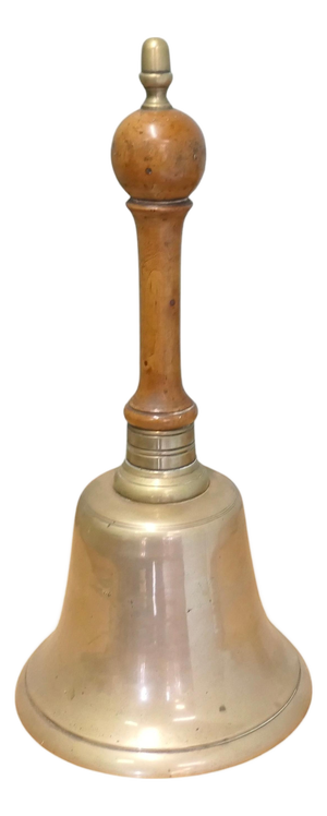 Large Brass Hand Bell