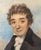 Glass 19th Century English or American Watercolor Miniature Portrait of a Gentleman For Sale - Image 7 of 10
