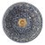 Contemporary Mostapha Blue White Top Sink Bowl Indian Style Finished and Painted by Hands For Sale