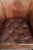 Desk Chair In Cognac-colored Cowhide Leather For Sale - Image 6 of 12
