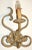 1930s Vintage Wrought Iron Wall Lamp from Koch & Sons, 1930s For Sale - Image 5 of 6