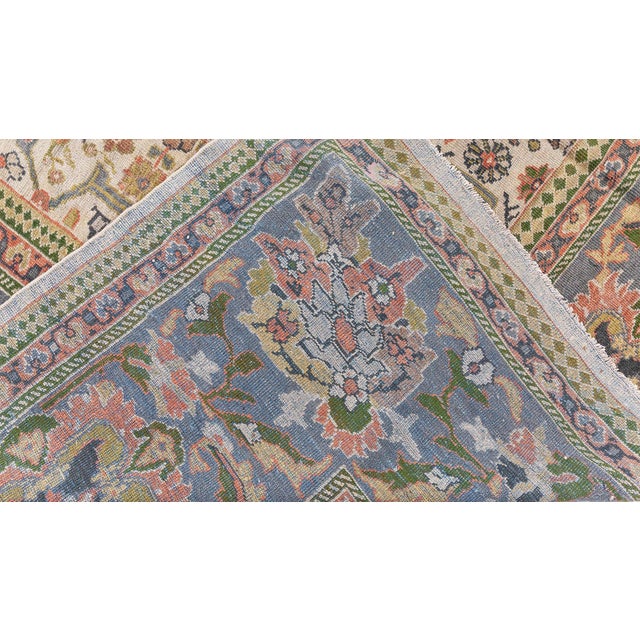 Antique Persian Sultanabad Rug For Sale - Image 9 of 10