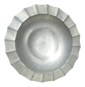 1940s Vintage Brewsters Pewter Art Deco Tray Bowl
