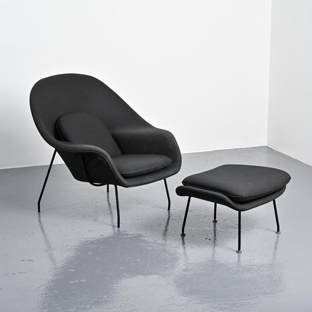 1970s Womb Chair by Eero Saarinen, Charles Eames, and Florence Knoll for Knoll Inc. / Knoll International, 1970s For Sale - Image 5 of 18