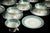 20th Century European Porcelain Coffee Set with Cups and Plates, Set of 18 For Sale - Image 5 of 15