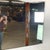 1960s MCM Sculptural Walnut Tri-Fold Mirror For Sale - Image 5 of 11