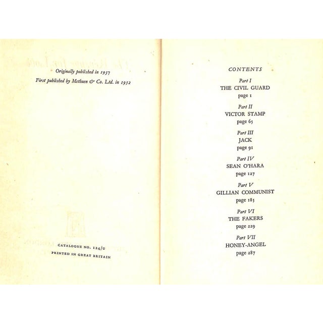 1950s "The Revenge for Love" Book 1952 Lewis, Wyndham For Sale - Image 5 of 7