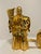 1970s Vintage Japanese Takasago “Jotomba” Happy Couple Figurines in Lacquer Display For Sale - Image 5 of 10