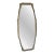 Baker Furniture Oversized Silver Leaf Wall Mirror For Sale
