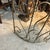 Vintage Metal Demilune Detailed Console Table For Sale - Image 9 of 10