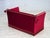 Wood Vintage Danish Two-Seater Spanish Sofa in Furniture Velour, 1970s For Sale - Image 7 of 18