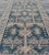 1940s Blue and Cream Turkish Oushak Rug Vintage With All-Over Motif Design 3'11"x6'3" For Sale - Image 5 of 10
