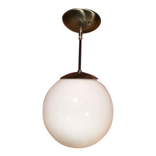Mid-Century Globe Ceiling Pendant Light For Sale