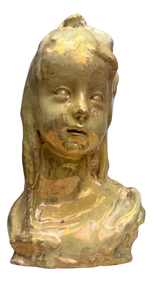 Domenico Matteucci Style Head of Girl by Pietro Melandri, 1950