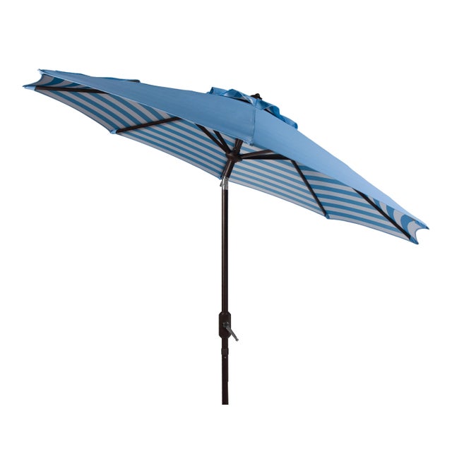 This nine-foot crank umbrella was inspired by the sunbathing terrace of Monaco’s finest hotel overlooking the...