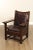Antique Mission Oak Lounge Chair For Sale In Philadelphia - Image 6 of 12