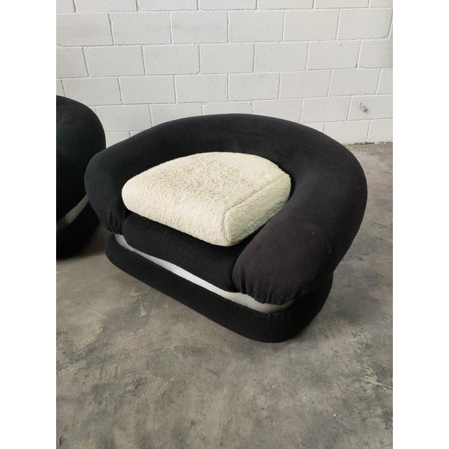 Mid-Century Modern Set of Mid-Century Lounge Chairs, Spain, 1970s For Sale - Image 3 of 7