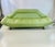 Mid-Century Modern 1960s Vintage Italian Luigi Tiengo Gondola Sofa, Scalamandre Starburst Silk Embroidered Upholstery For Sale - Image 3 of 15
