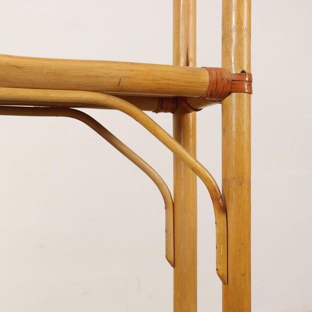 Bamboo Shelf, Italy, 1980s For Sale - Image 5 of 9