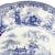 1900 - 1909 Vintage Sicilian Pattern Blue and White Transfer Soup Plate by Pountey and Co, the Bristol Pottery For Sale - Image 5 of 7