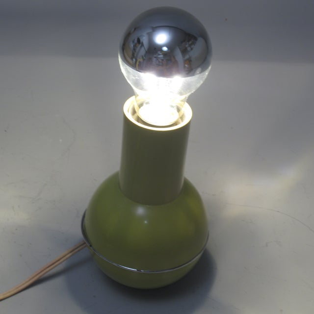 Plastic Italian Tumbler Lamp from Lamperti, 1970s For Sale - Image 7 of 9
