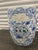 Vintage Blue and White Chinoiserie Ceramic Garden Stool For Sale In Miami - Image 6 of 7