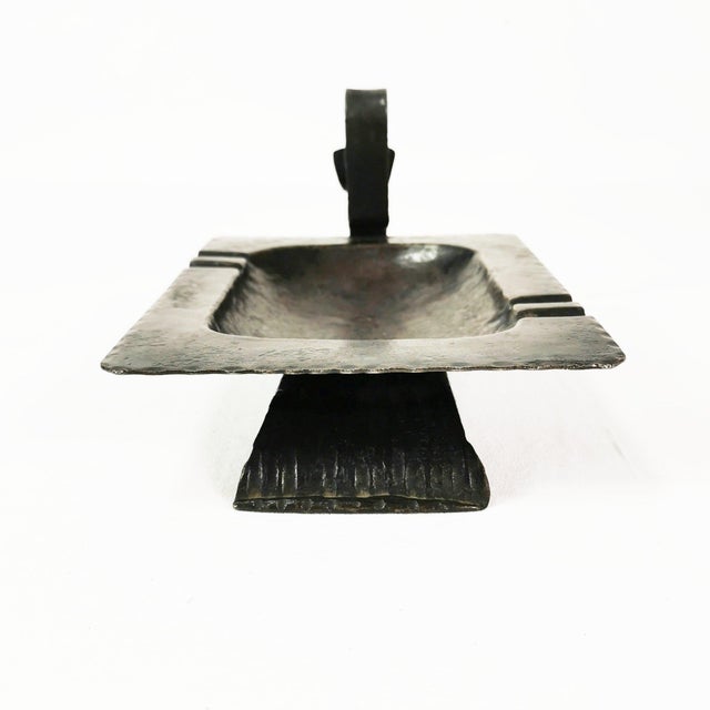 Mid-Century Modern Brutalist Study Ashtray, Belgium, 1960s For Sale - Image 3 of 11