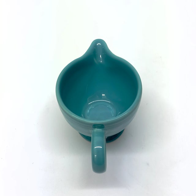 Mid-Century Modern Mid 20th Century Multiple Greens Vintage Ceramic Pitcher Curation - Group of 3 For Sale - Image 3 of 8