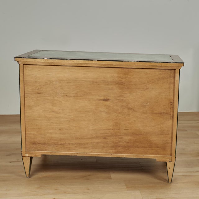 Pair of Antique Italian Eglomise Mirrored Cabinets With Elephants and Palm Trees For Sale - Image 10 of 18