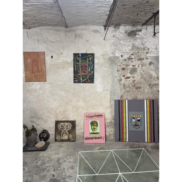 Contemporary ArpVerdeacqua, Catching Color, 2022, Acrylic on Canvas For Sale - Image 3 of 7