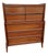 Mid 20th Century Tallboy Bedroom Dresser Chest of Drawers From United Furniture For Sale