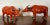 Antique 19th Century Chinese Export Porcelain Water Buffalo or Oxen in Coral Red Glaze - a Pair For Sale - Image 9 of 12