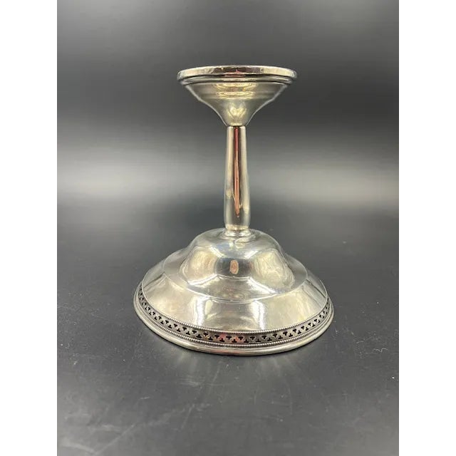 Antique Sterling Silver Compote For Sale - Image 6 of 12