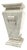 Belle Époque Carrara Marble Pedestal, Early 20th Century For Sale