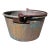Antique Copper Apple Butter Kettle C. 1890 For Sale