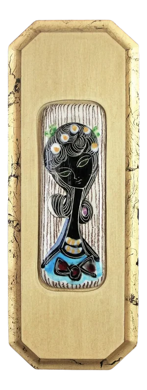 1960s Fantoni-Style Italian Wall Plaque