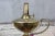 Metal Large French Brass Desk Oil Lamp For Sale - Image 7 of 11