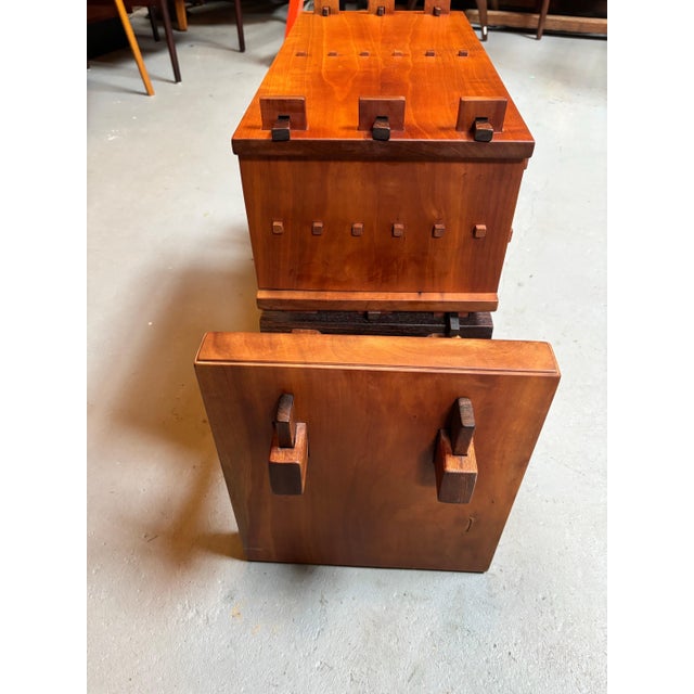 Brown Birdie Miller Raised Artisan Jewelry Box For Sale - Image 8 of 12