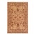 Classic Ziegler Tan Red Hand-Knotted Wool Rug - 8'1'' X 9'11'' For Sale