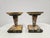 French Art Deco Marble Garniture Mantle Pedestals For Sale - Image 9 of 16