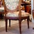 Wood Finely Carved Louis XVI Style Armchairs - A Pair For Sale - Image 7 of 11