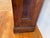 Wood Antique Bench Made Oak Gun Cabinet For Sale - Image 7 of 11