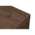 Swedish-Style Trunk Side Table in Antiqued Cream For Sale - Image 9 of 11