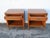 Mid Century Modern Side End Tables Nightstands a Pair 6306 For Sale - Image 15 of 18