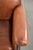 Brown Vintage Sheepskin Armchair with Decorative Nails For Sale - Image 8 of 13