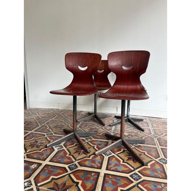 Black Smiley Pagholz Chair from Thur-Op For Sale - Image 8 of 8