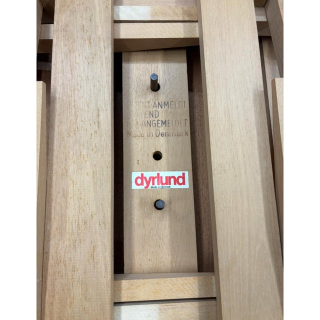 Mid 20th Century Dyrlund Danish Teak & Rosewood Lotus Dining Table For Sale - Image 11 of 11