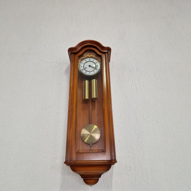 German Wall Clock, 1990s For Sale - Image 3 of 11