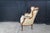 2 Antique French Louis XV Walnut Fauteuil Bergere Wingback Armchairs For Sale - Image 10 of 17